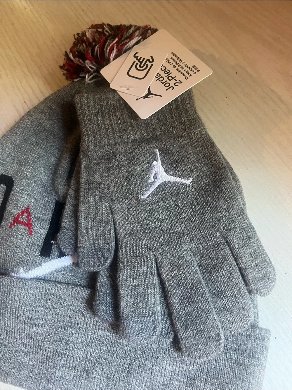 Jordan Knit Hat and Matching Gloves